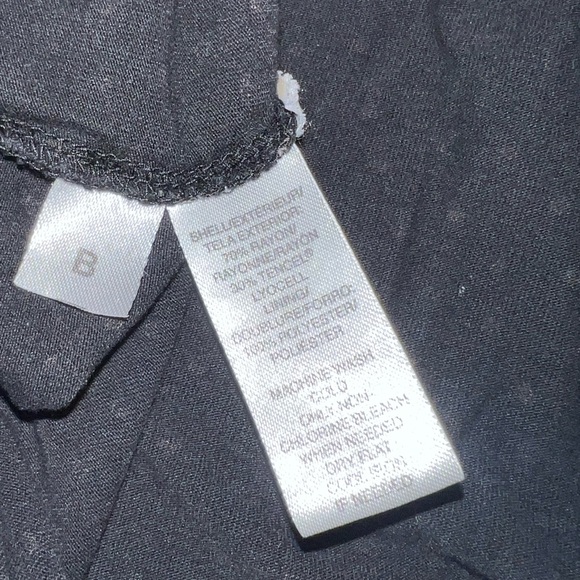 LOFT Black & Tan Polka Dot Sleeveless Mini Dress Rayon & Lyocell Size S Petite - Picture 7 of 9